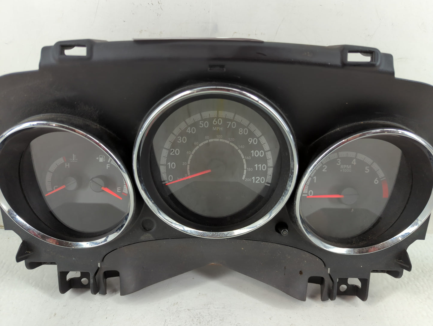2011-2012 Dodge Caliber Instrument Cluster Speedometer Gauges P/N:P68087323AD Fits Fits 2011 2012 OEM Used Auto Parts - Oemu