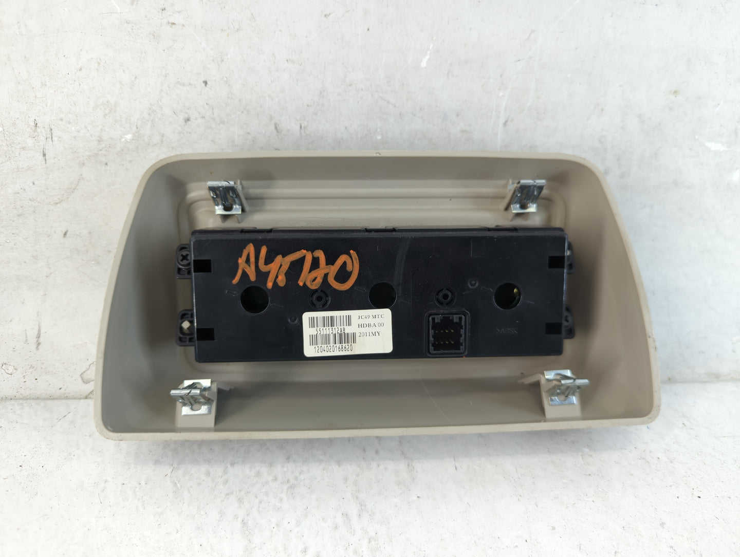 2012 Dodge Caravan Climate Control Module Temperature AC/Heater Replacement P/N:55111312AB Fits OEM Used Auto Parts - Oemuse