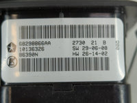2012 Dodge Caravan Master Power Window Switch Replacement Driver Side Left P/N:68298866AA 68110870AB Fits Fits 2013 2014 201