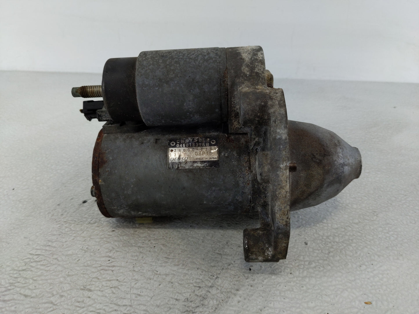2012 Dodge Caravan Car Starter Motor Solenoid OEM P/N:428000-7200 04801839AB Fits OEM Used Auto Parts - Oemusedautoparts1.co