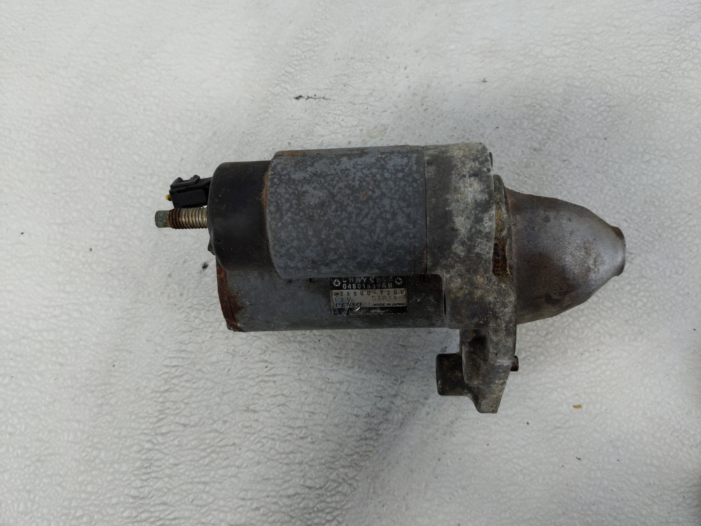 2012 Dodge Caravan Car Starter Motor Solenoid OEM P/N:428000-7200 04801839AB Fits OEM Used Auto Parts - Oemusedautoparts1.co