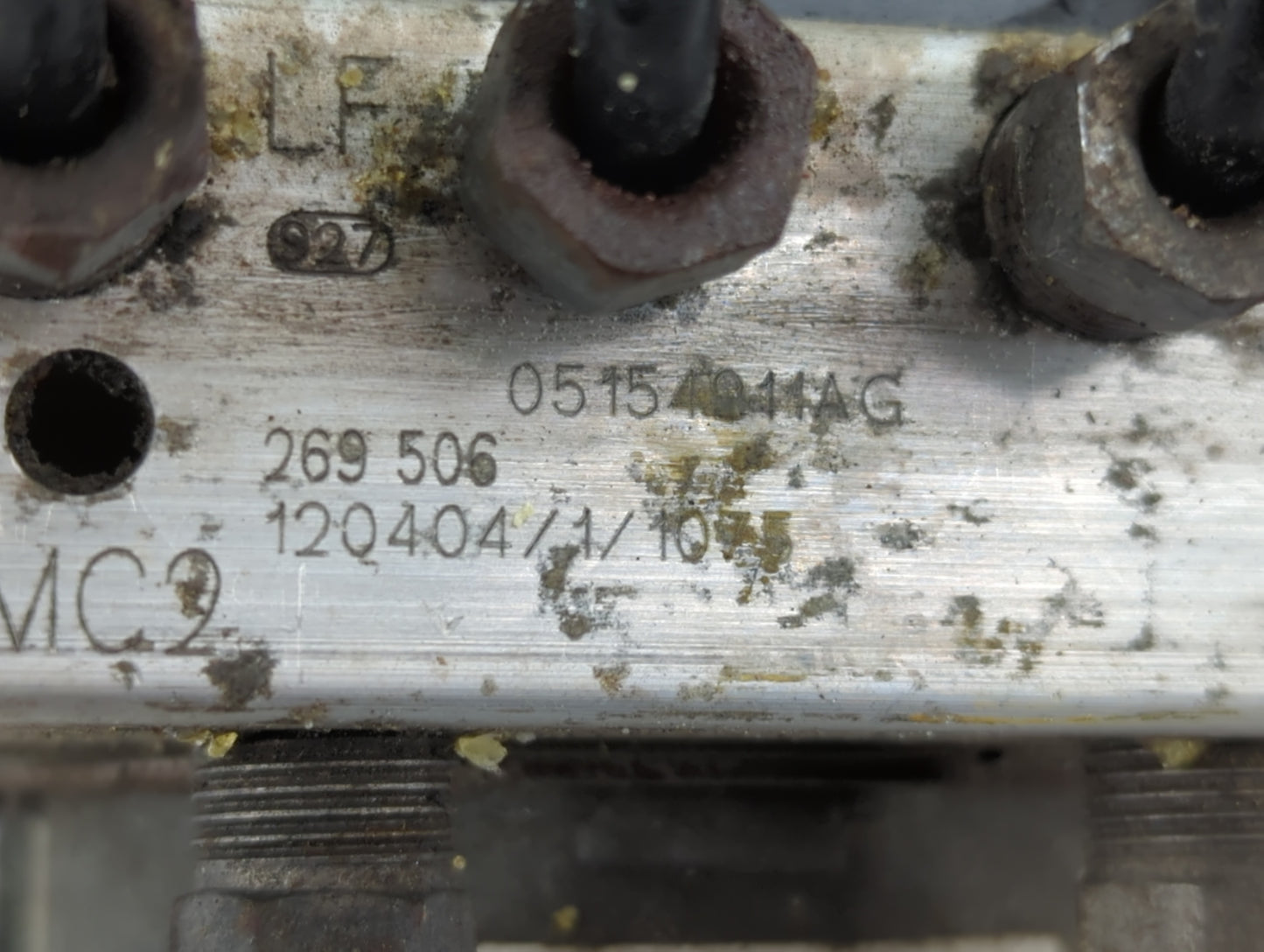 2012 Dodge Caravan ABS Pump Control Module Replacement P/N:051540811AG Fits OEM Used Auto Parts - Oemusedautoparts1.com