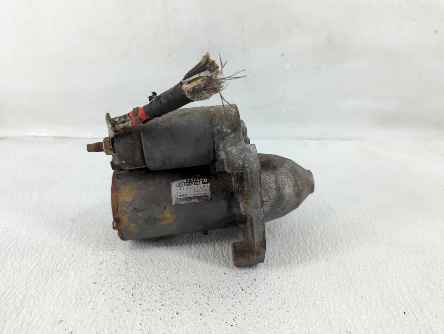 2012 Dodge Caravan Car Starter Motor Solenoid OEM P/N:428000-7200 04801839AB Fits OEM Used Auto Parts - Oemusedautoparts1.co