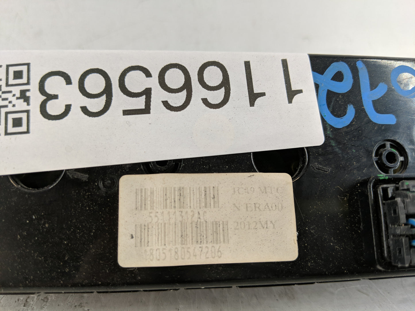 2012 Dodge Caravan Climate Control Module Temperature AC/Heater Replacement P/N:55111312AB Fits OEM Used Auto Parts - Oemuse