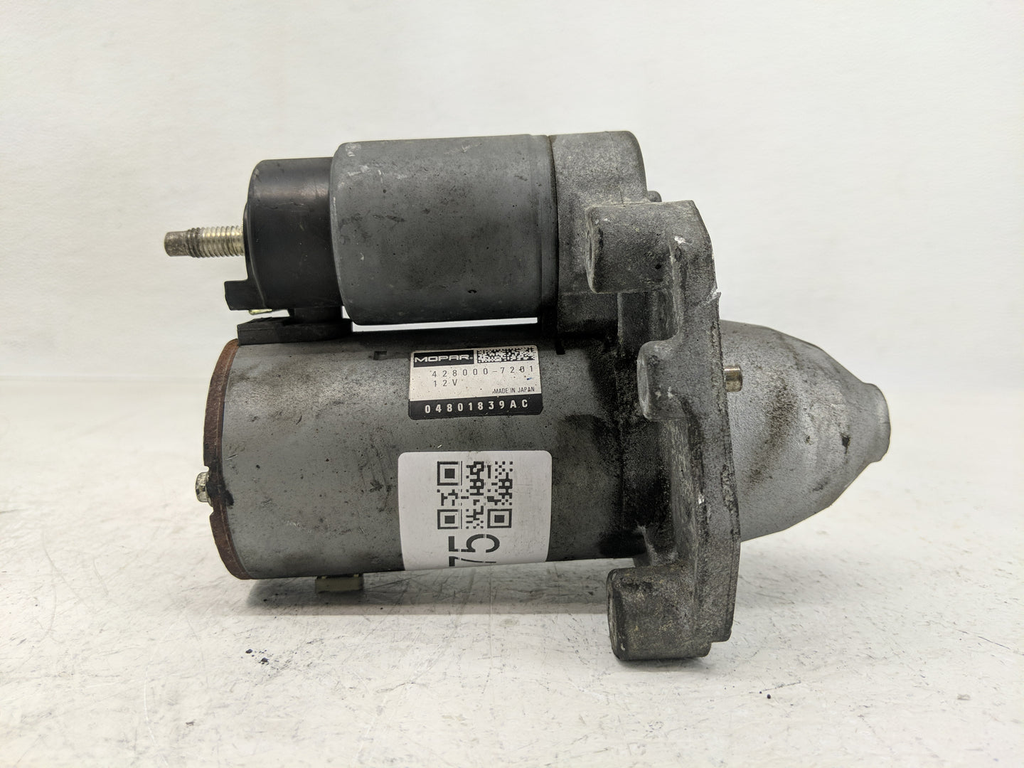 2012 Dodge Caravan Car Starter Motor Solenoid OEM P/N:428000-7200 04801839AB Fits OEM Used Auto Parts - Oemusedautoparts1.co