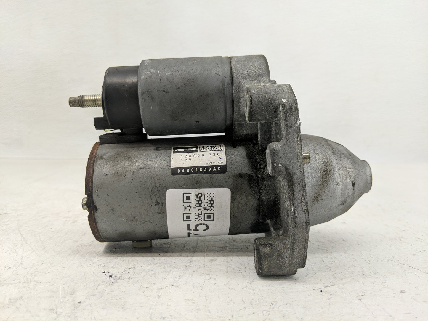2012 Dodge Caravan Car Starter Motor Solenoid OEM P/N:428000-7200 04801839AB Fits OEM Used Auto Parts - Oemusedautoparts1.co
