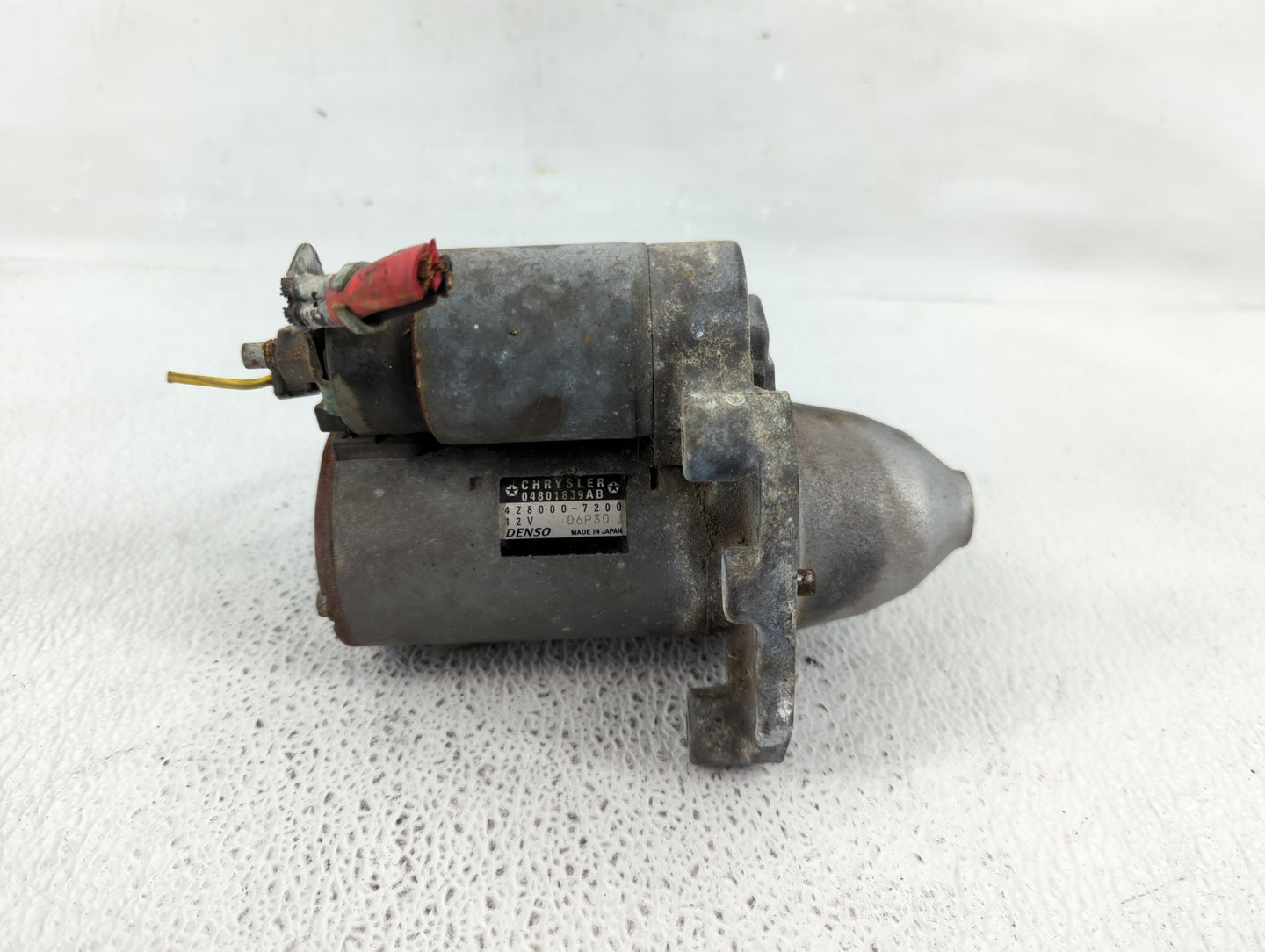 2012 Dodge Caravan Car Starter Motor Solenoid OEM P/N:428000-7200 04801839AB Fits OEM Used Auto Parts - Oemusedautoparts1.co