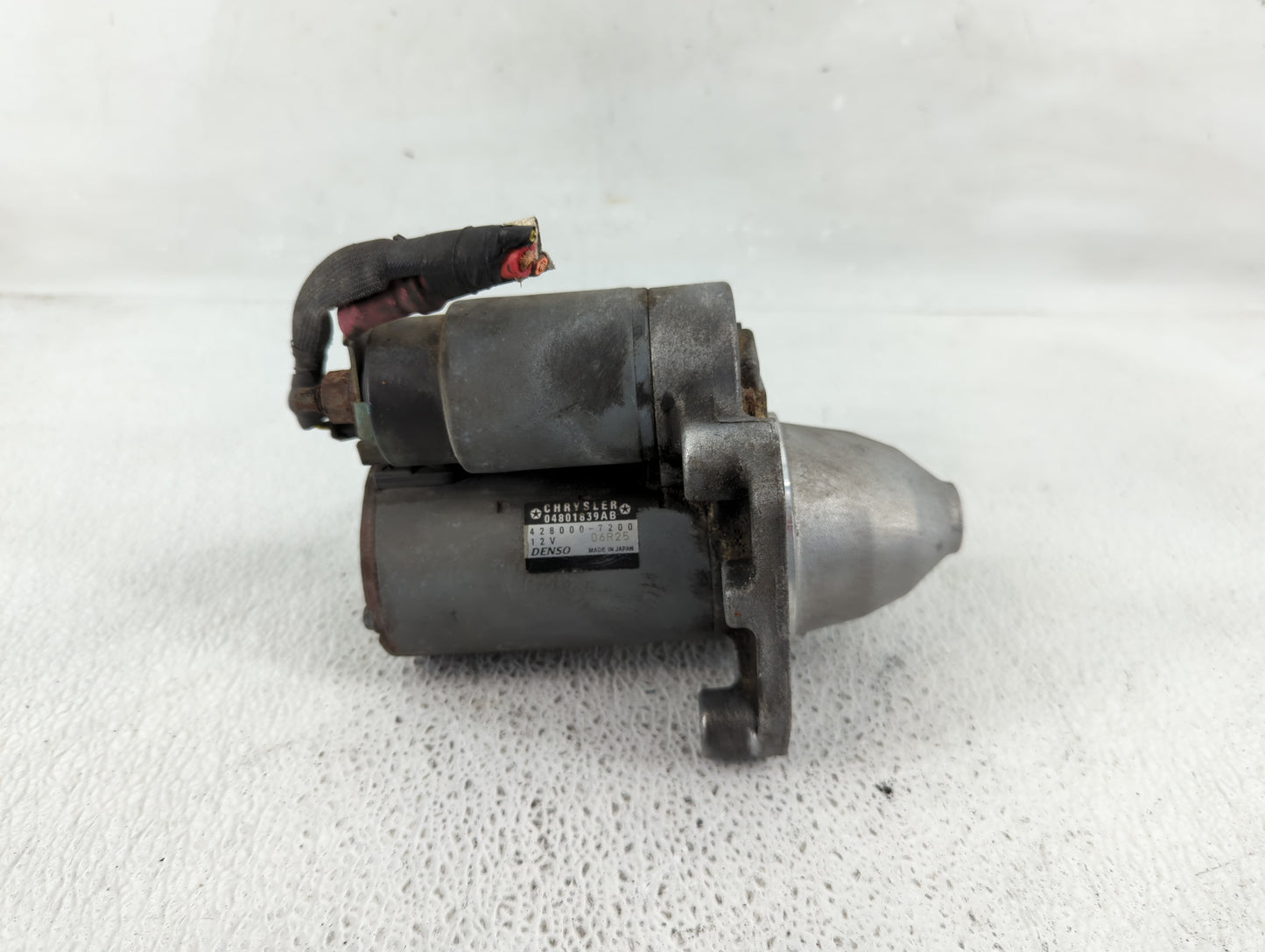 2012 Dodge Caravan Car Starter Motor Solenoid OEM P/N:428000-7200 04801839AB Fits OEM Used Auto Parts - Oemusedautoparts1.co