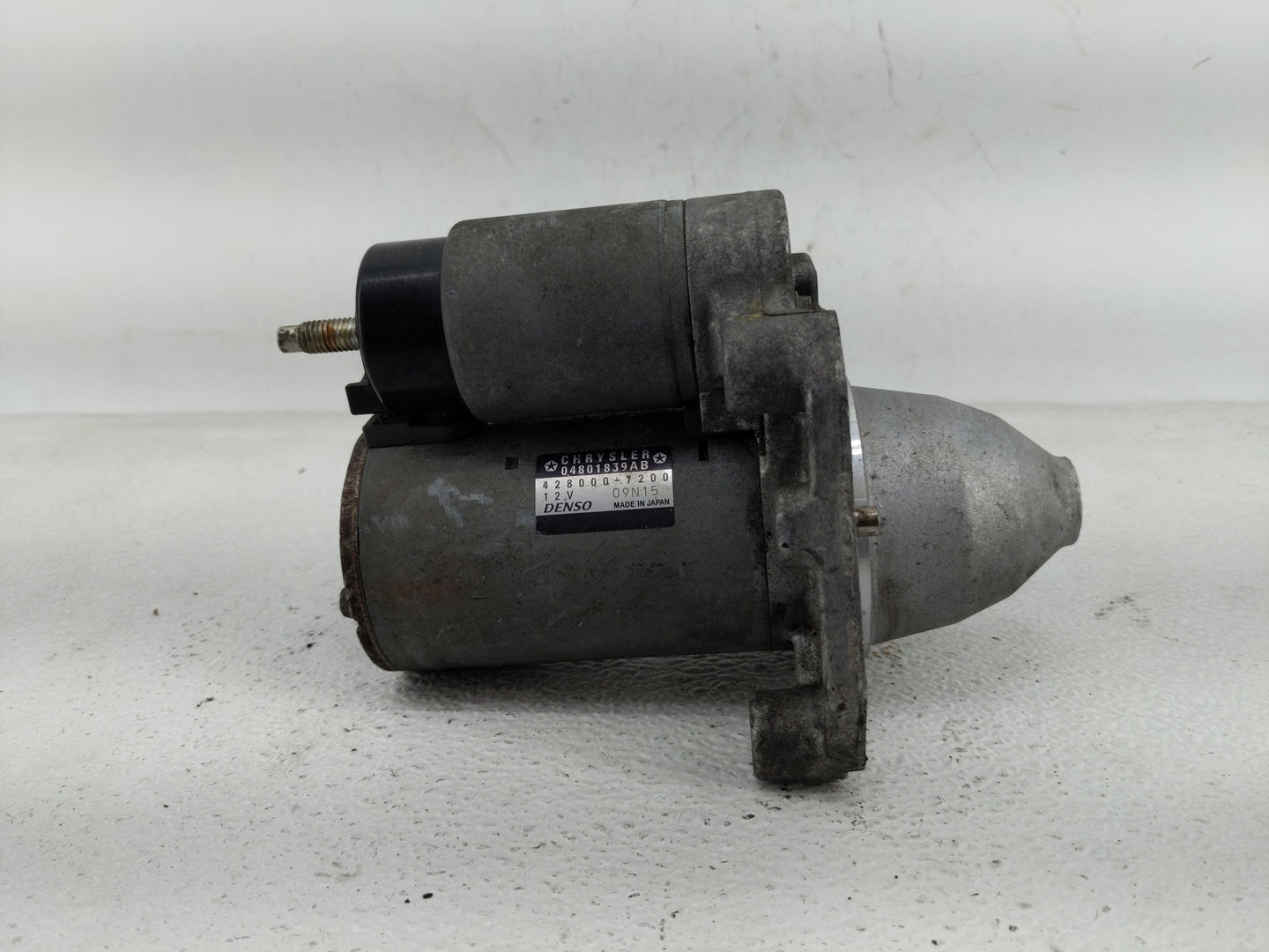 2012 Dodge Caravan Car Starter Motor Solenoid OEM P/N:04801839AB 428000-7200 Fits OEM Used Auto Parts - Oemusedautoparts1.co