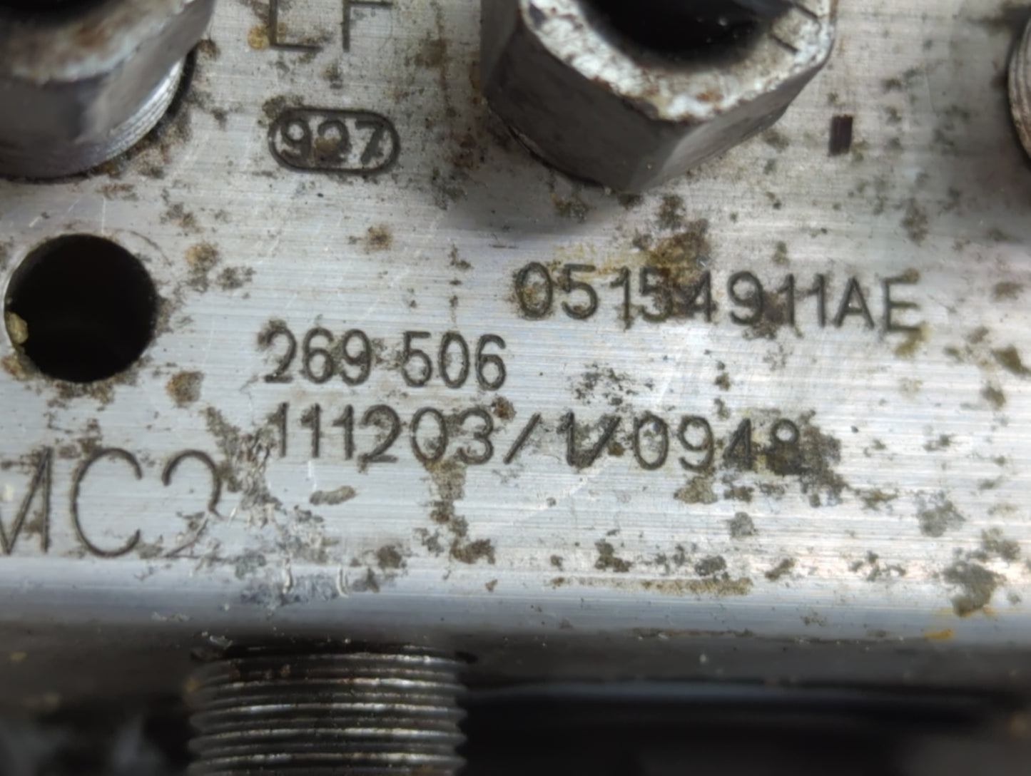 2012 Dodge Caravan ABS Pump Control Module Replacement P/N:P05154911AE Fits OEM Used Auto Parts - Oemusedautoparts1.com