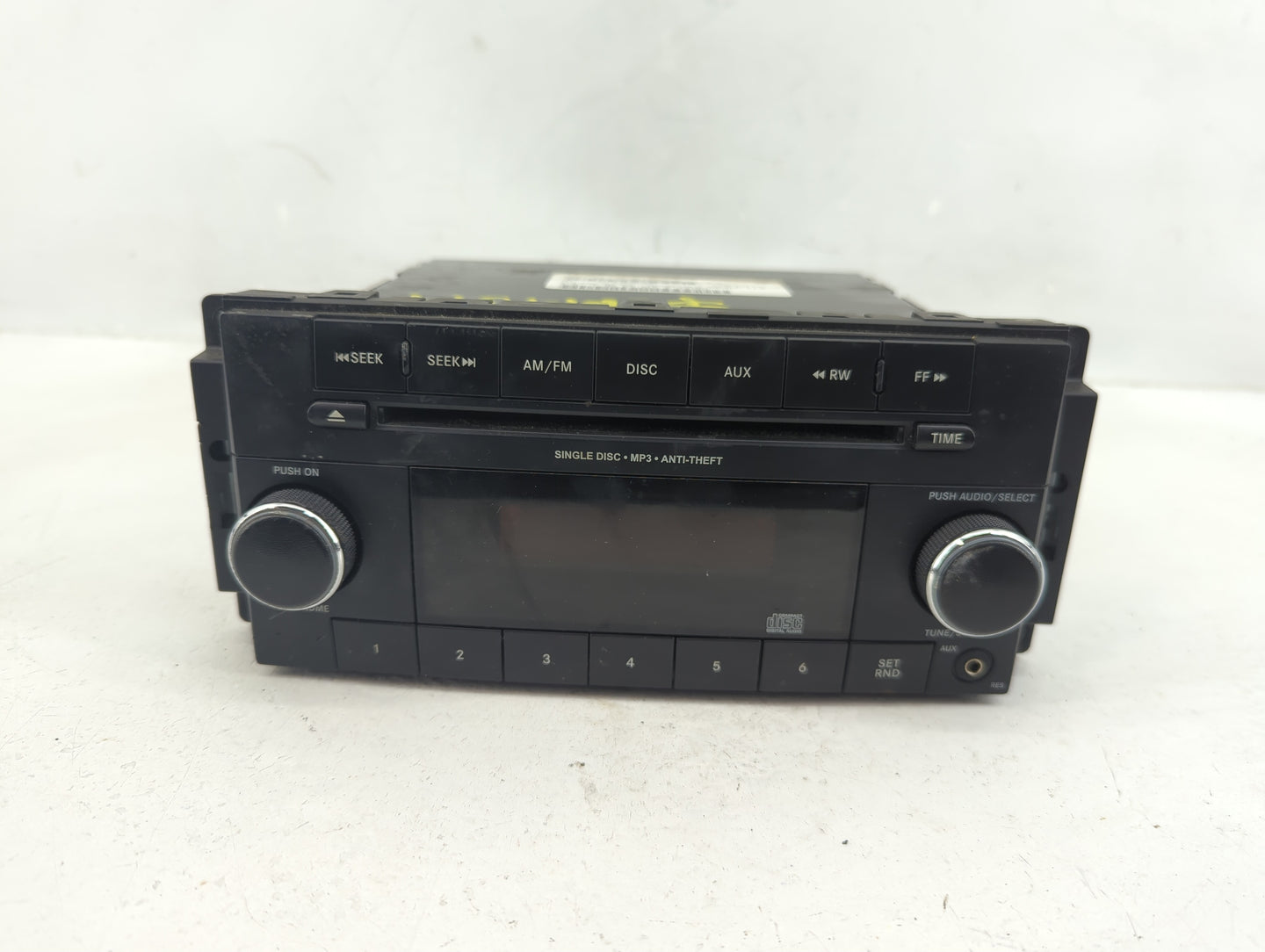 2012 Dodge Caravan Radio AM FM Cd Player Receiver Replacement P/N:P05091301AB Fits Fits 2013 2014 2015 2016 2017 2018 2019 2