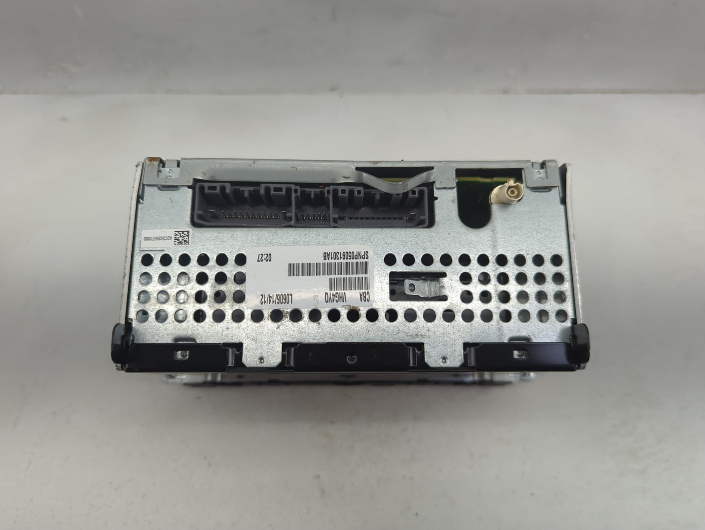 2012 Dodge Caravan Radio AM FM Cd Player Receiver Replacement P/N:P05091301AB Fits Fits 2013 2014 2015 2016 2017 2018 2019 2