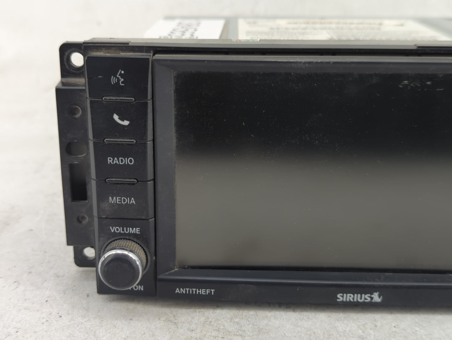 2012 Dodge Caravan Radio AM FM Cd Player Receiver Replacement P/N:P05991204AD Fits Fits 2013 2014 2015 2016 2017 2018 2019 2
