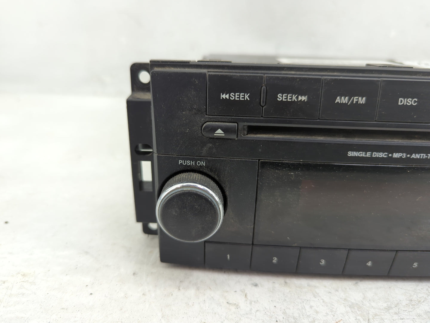 2012 Dodge Caravan Radio AM FM Cd Player Receiver Replacement P/N:05091301AB Fits Fits 2013 2014 2015 2016 2017 2018 2019 20