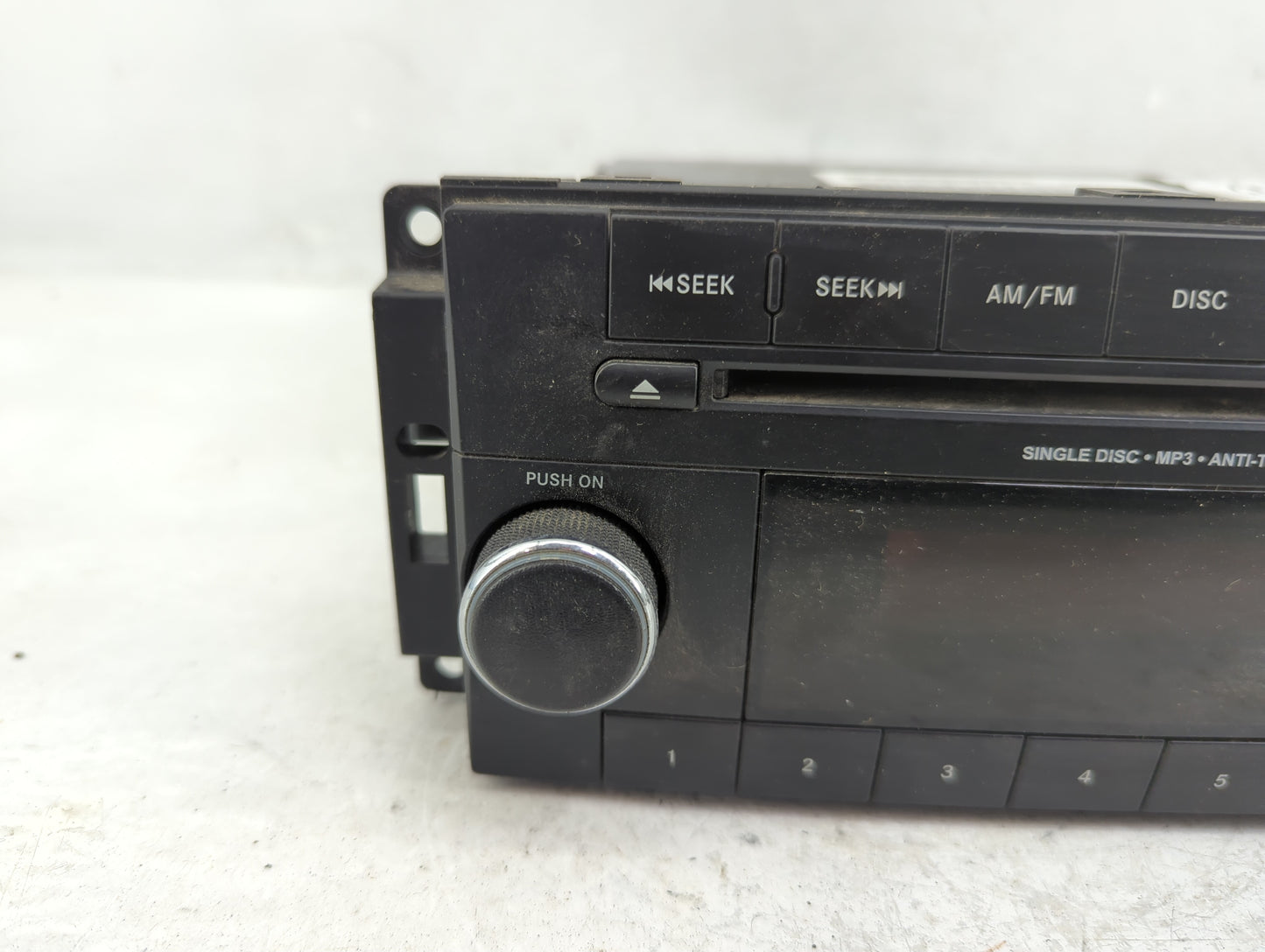 2012 Dodge Caravan Radio AM FM Cd Player Receiver Replacement P/N:05091301AB Fits Fits 2013 2014 2015 2016 2017 2018 2019 20