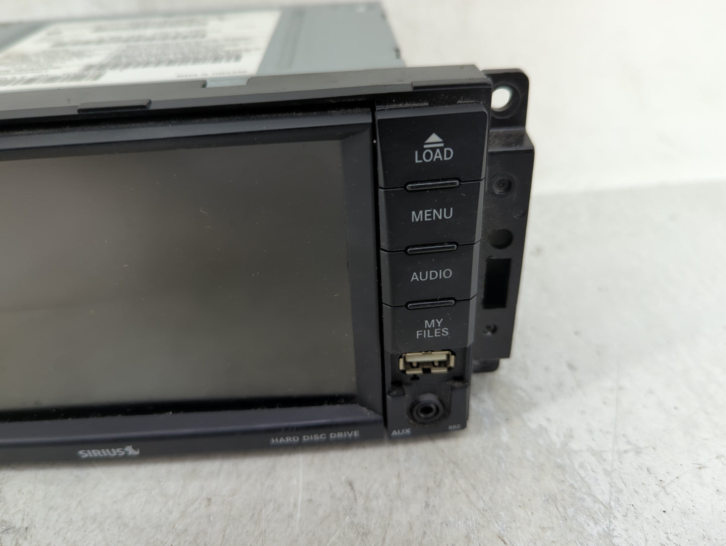 2012 Dodge Caravan Radio AM FM Cd Player Receiver Replacement P/N:68433486AA Fits Fits 2013 2014 2015 2016 2017 2018 2019 20