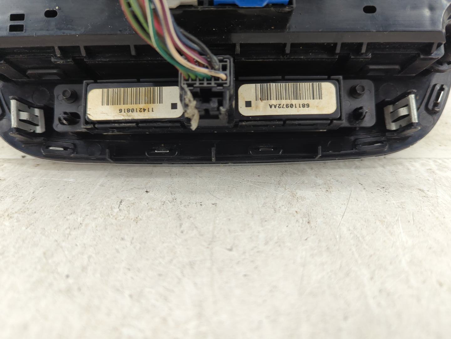 2012 Dodge Caravan Climate Control Module Temperature AC/Heater Replacement P/N:68110972AA Fits OEM Used Auto Parts - Oemuse