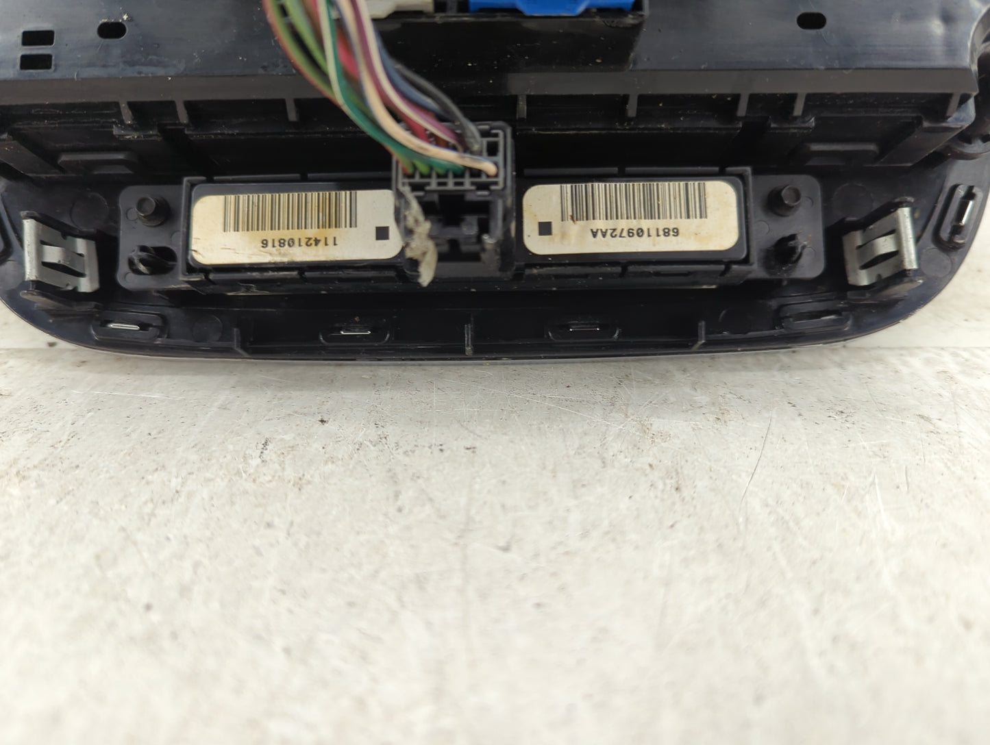 2012 Dodge Caravan Climate Control Module Temperature AC/Heater Replacement P/N:68110972AA Fits OEM Used Auto Parts - Oemuse