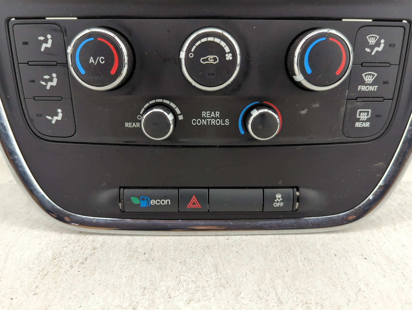 2012 Dodge Caravan Climate Control Module Temperature AC/Heater Replacement P/N:68110972AA Fits OEM Used Auto Parts - Oemuse