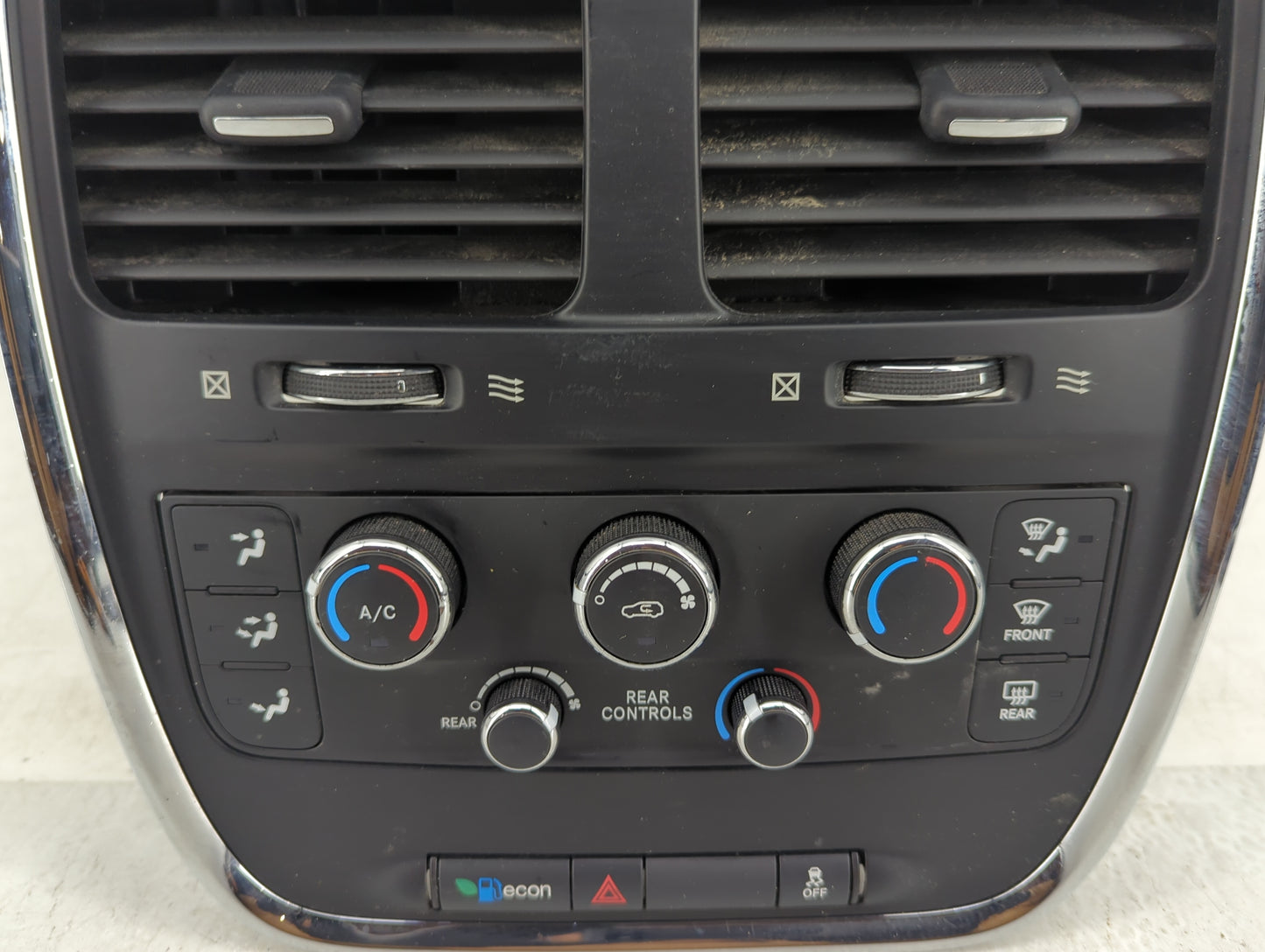 2012 Dodge Caravan Climate Control Module Temperature AC/Heater Replacement P/N:68110972AA Fits OEM Used Auto Parts - Oemuse
