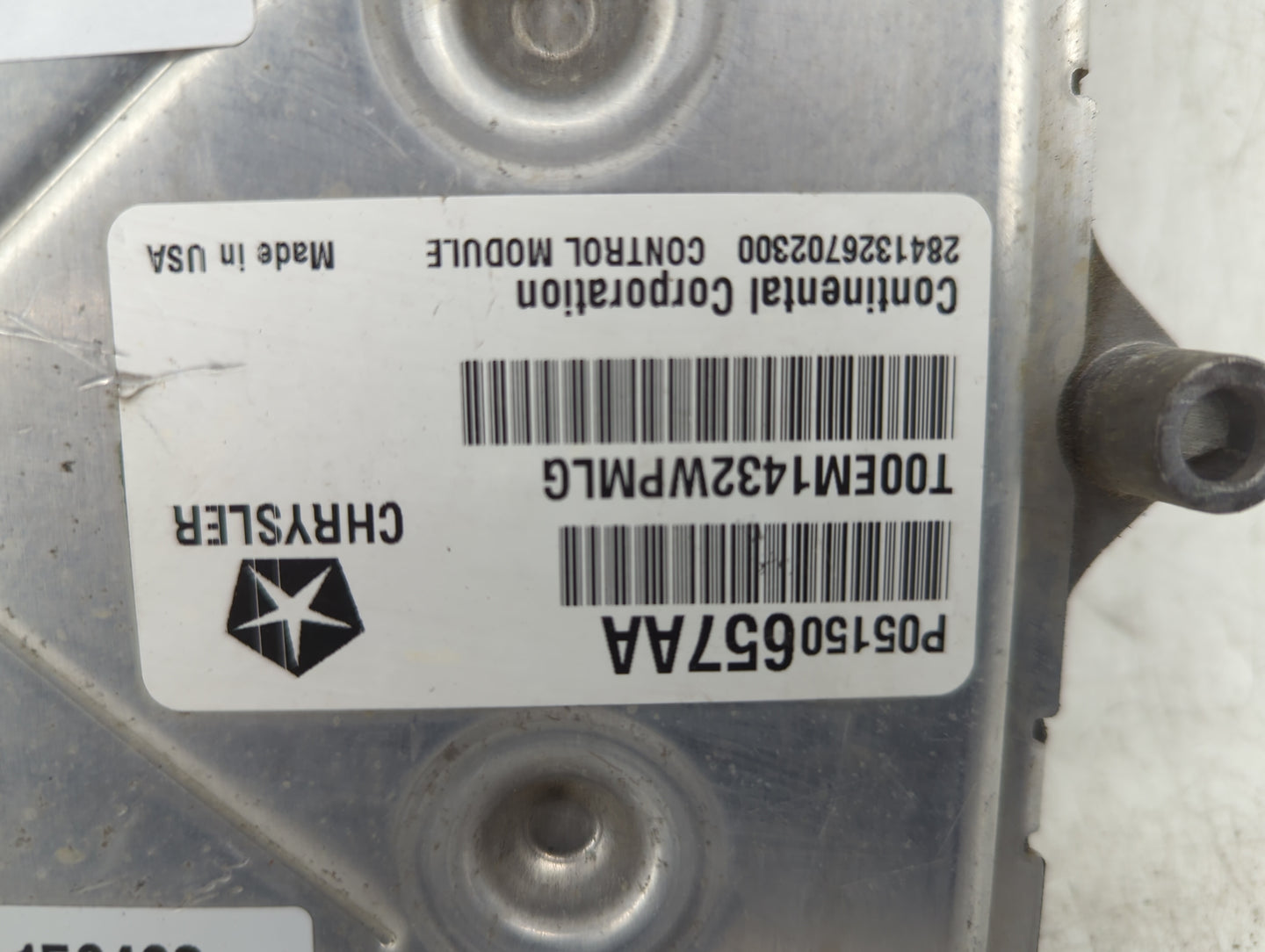 2012 Dodge Caravan PCM Engine Control Computer ECU ECM PCU OEM P/N:P05150657AA Fits OEM Used Auto Parts - Oemusedautoparts1.