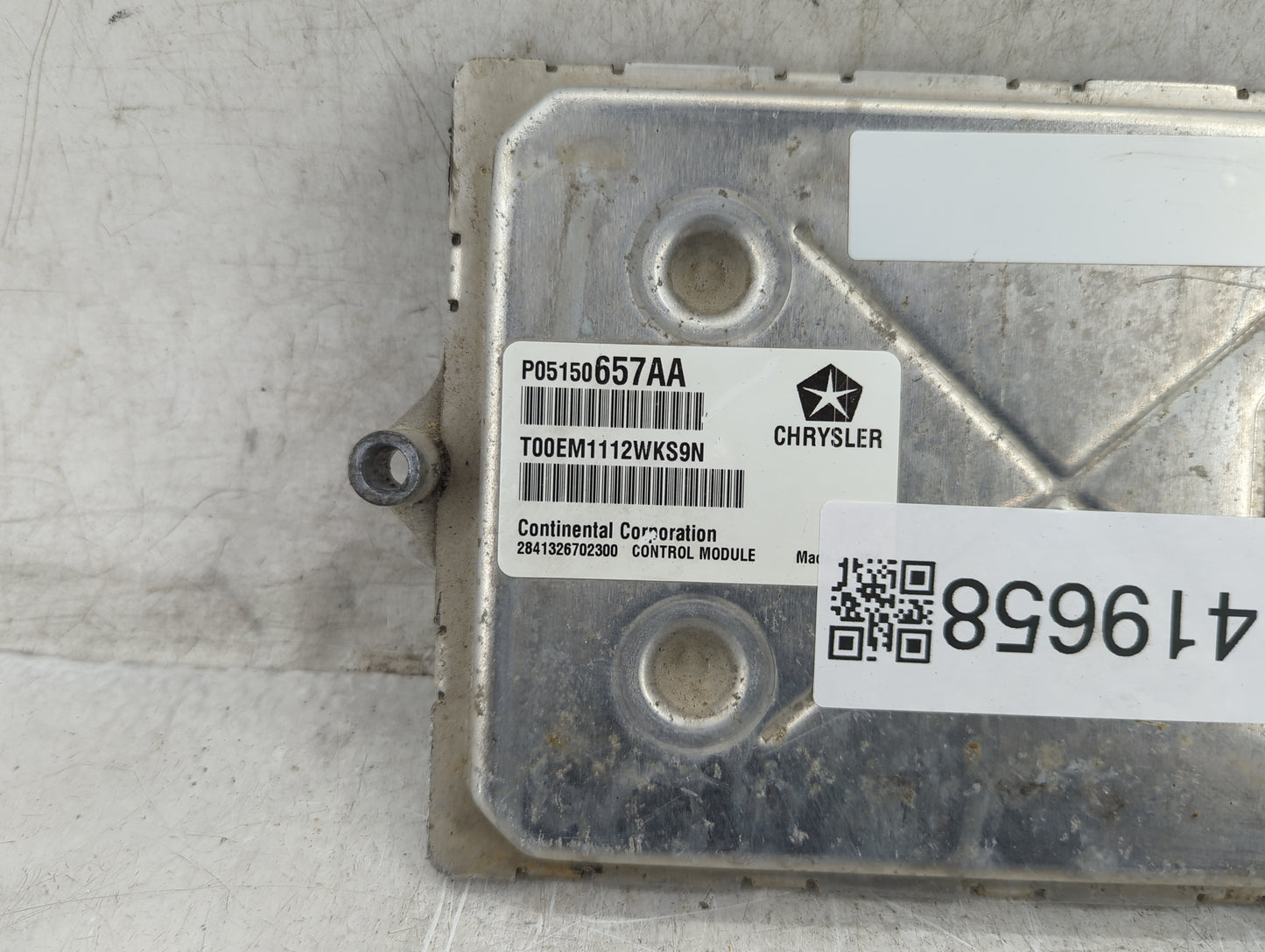 2012 Dodge Caravan PCM Engine Control Computer ECU ECM PCU OEM P/N:P05150657AA T00EM1112WKS9N, 2841326702300 Fits OEM Used A