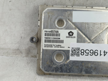 2012 Dodge Caravan PCM Engine Control Computer ECU ECM PCU OEM P/N:P05150657AA T00EM1112WKS9N, 2841326702300 Fits OEM Used Auto Parts