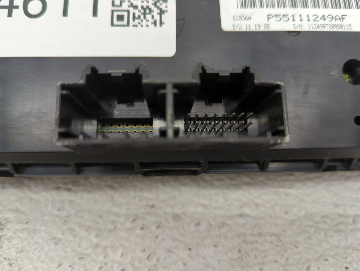 2012 Dodge Caravan Climate Control Module Temperature AC/Heater Replacement P/N:P55111249AF Fits OEM Used Auto Parts - Oemus