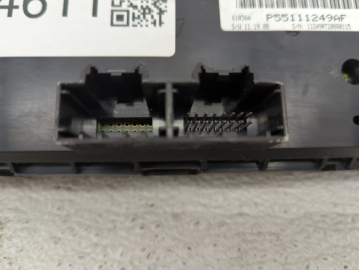 2012 Dodge Caravan Climate Control Module Temperature AC/Heater Replacement P/N:P55111249AF Fits OEM Used Auto Parts - Oemus