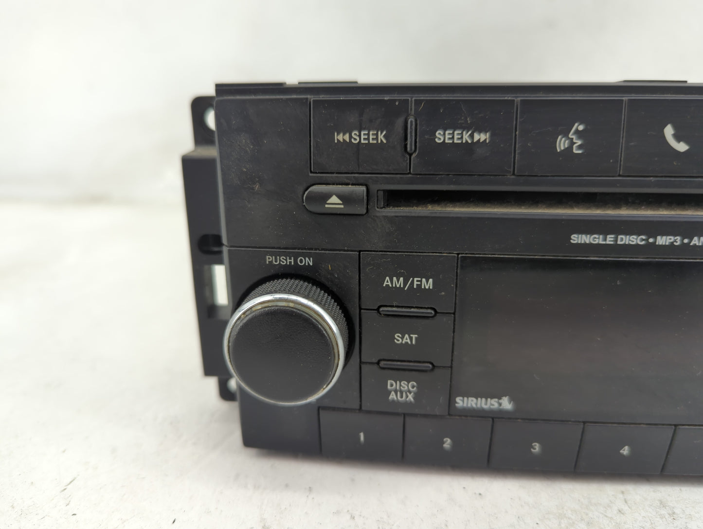 2012 Dodge Caravan Radio AM FM Cd Player Receiver Replacement P/N:P05091258AB P05091258AB Fits OEM Used Auto Parts - Oemused