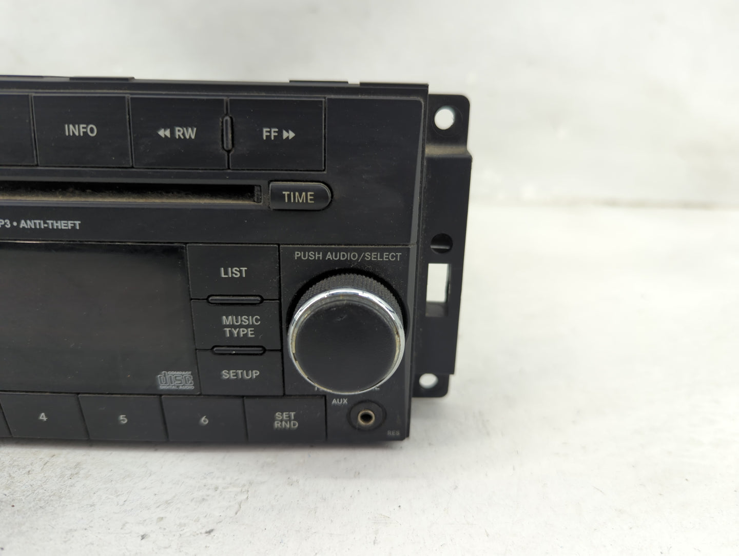 2012 Dodge Caravan Radio AM FM Cd Player Receiver Replacement P/N:P05091258AB P05091258AB Fits OEM Used Auto Parts - Oemused