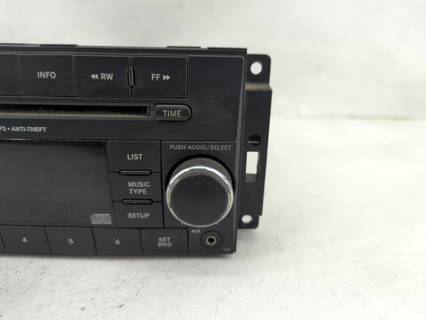 2012 Dodge Caravan Radio AM FM Cd Player Receiver Replacement P/N:P05091258AB P05091258AB Fits OEM Used Auto Parts - Oemused