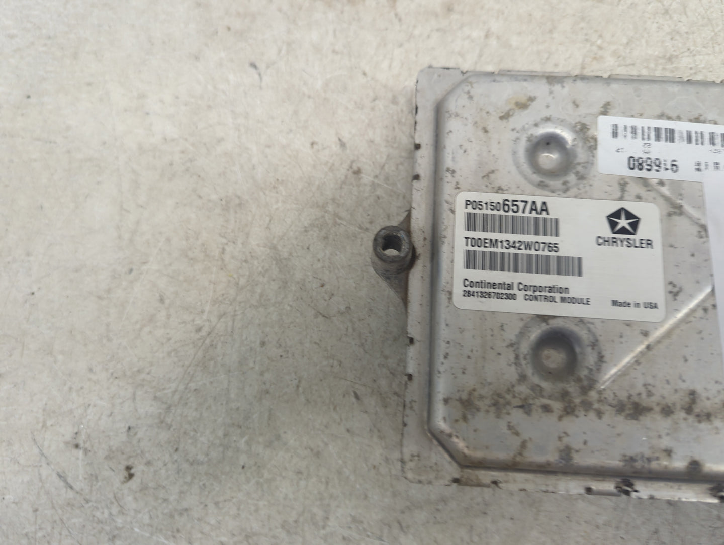 2012 Dodge Caravan PCM Engine Control Computer ECU ECM PCU OEM P/N:P05150657AA T00EM1342W0765, 28413267D2300 Fits OEM Used A