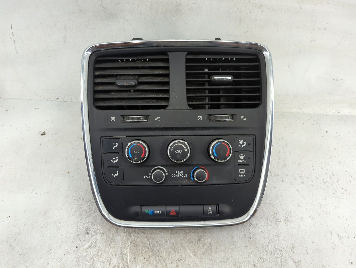 2012 Dodge Caravan Climate Control Module Temperature AC/Heater Replacement P/N:P55111240AF Fits OEM Used Auto Parts - Oemus