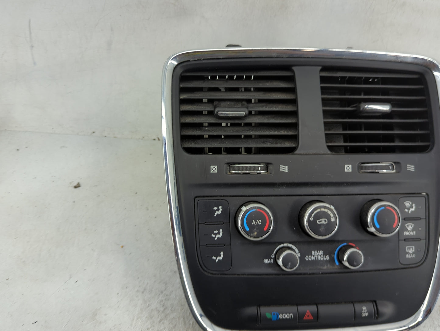2012 Dodge Caravan Climate Control Module Temperature AC/Heater Replacement P/N:P55111240AF Fits OEM Used Auto Parts - Oemus