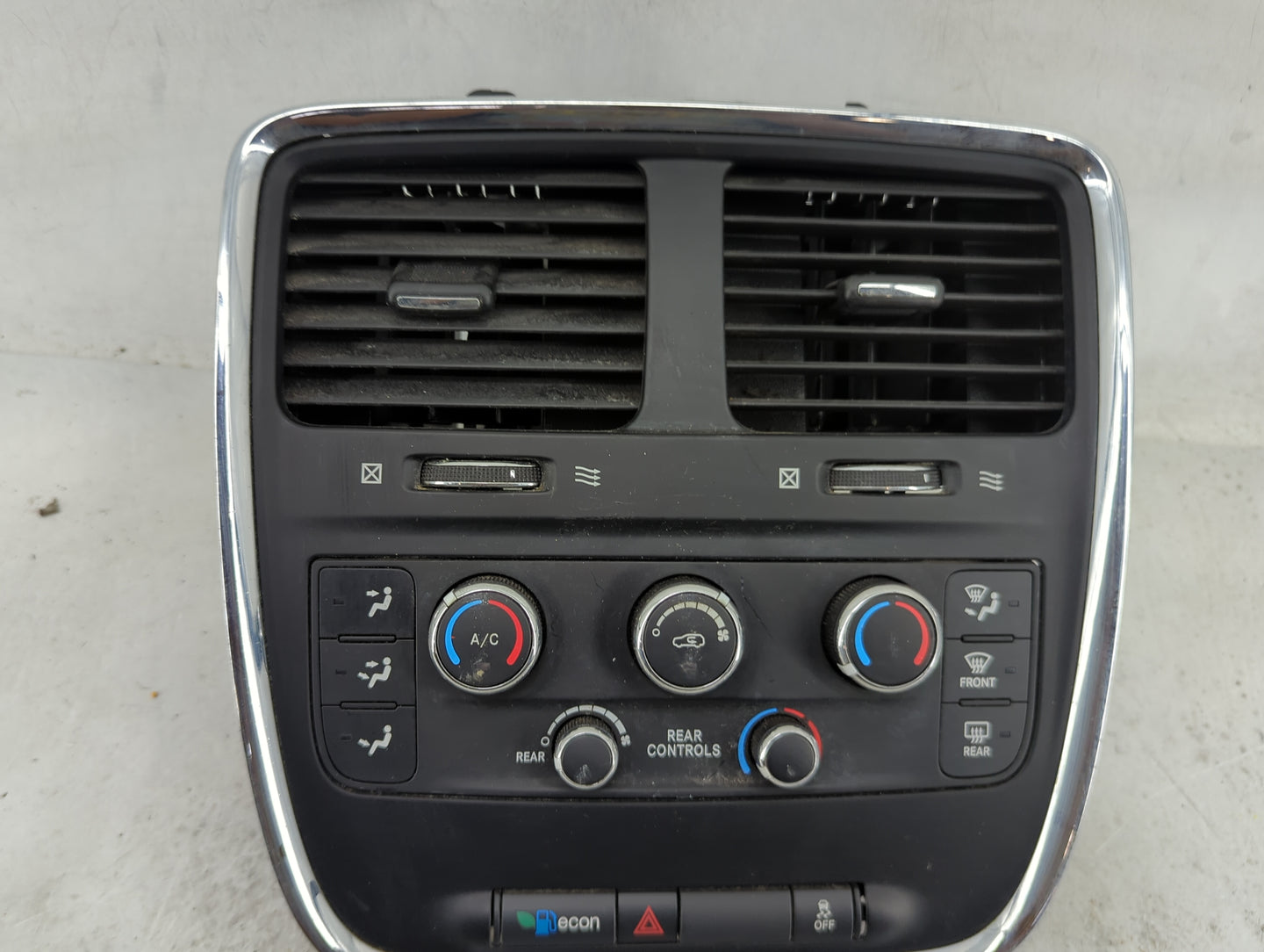 2012 Dodge Caravan Climate Control Module Temperature AC/Heater Replacement P/N:P55111240AF Fits OEM Used Auto Parts - Oemus