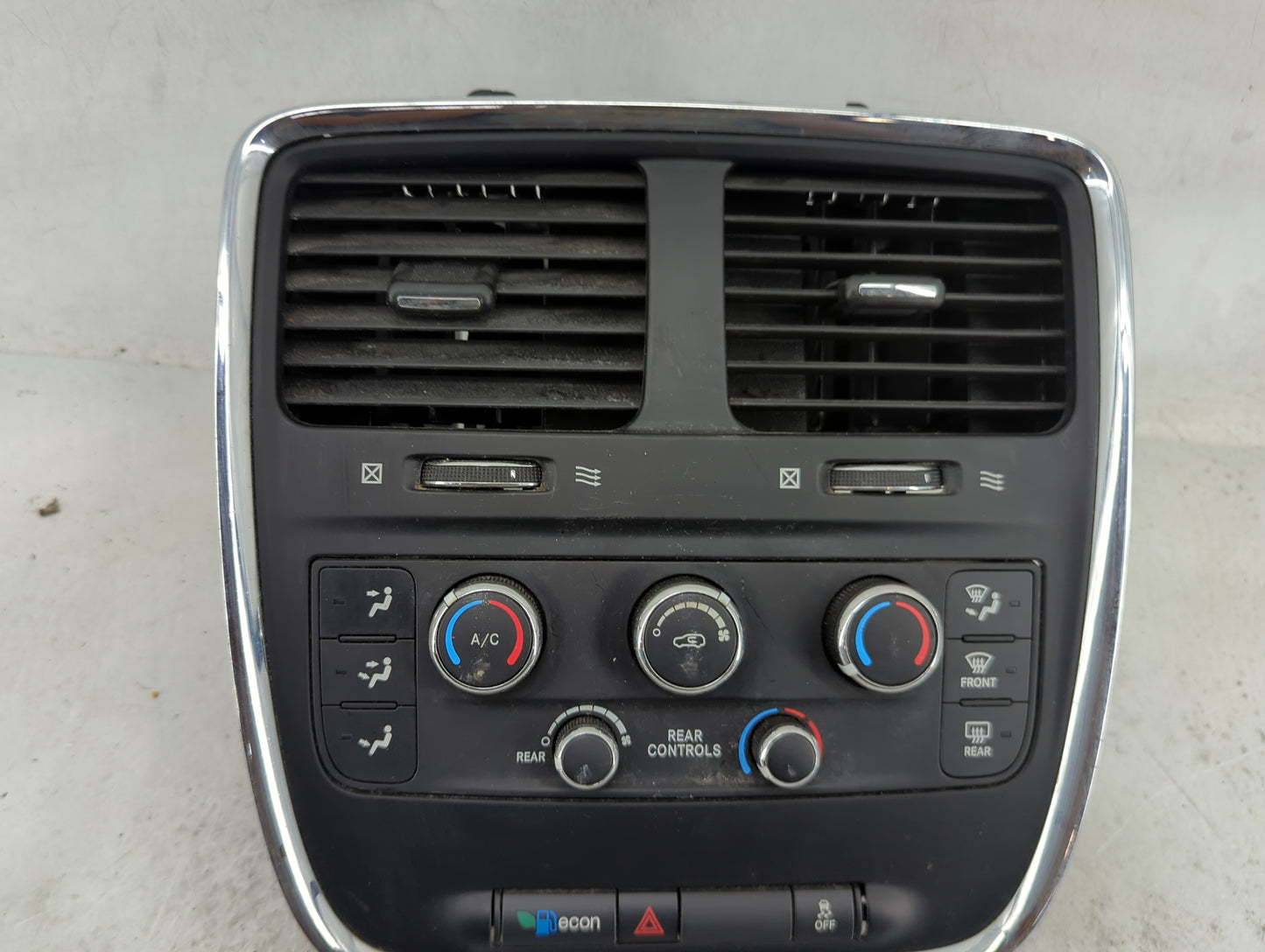 2012 Dodge Caravan Climate Control Module Temperature AC/Heater Replacement P/N:P55111240AF Fits OEM Used Auto Parts - Oemus