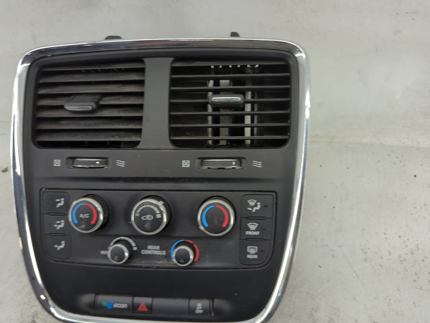 2012 Dodge Caravan Climate Control Module Temperature AC/Heater Replacement P/N:P55111240AF Fits OEM Used Auto Parts - Oemus