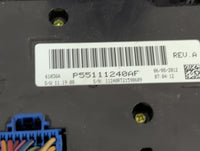 2012 Dodge Caravan Climate Control Module Temperature AC/Heater Replacement P/N:P55111240AF Fits OEM Used Auto Parts - Oemus