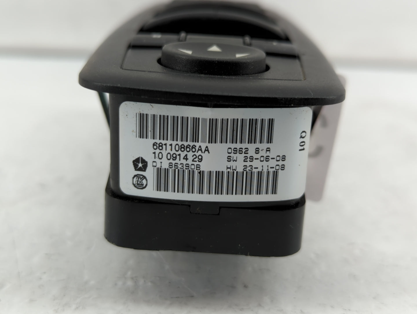 2012 Dodge Caravan Master Power Window Switch Replacement Driver Side Left P/N:56046823AE 68148893AB Fits Fits 2013 2014 201