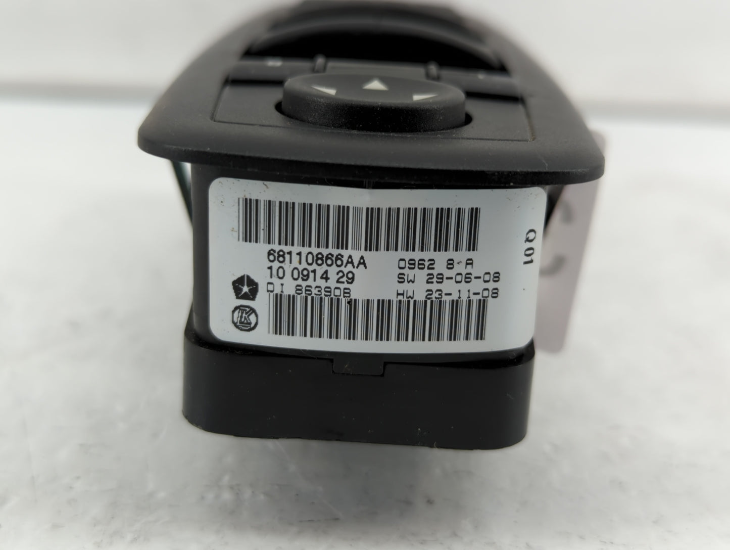 2012 Dodge Caravan Master Power Window Switch Replacement Driver Side Left P/N:56046823AE 68148893AB Fits Fits 2013 2014 201