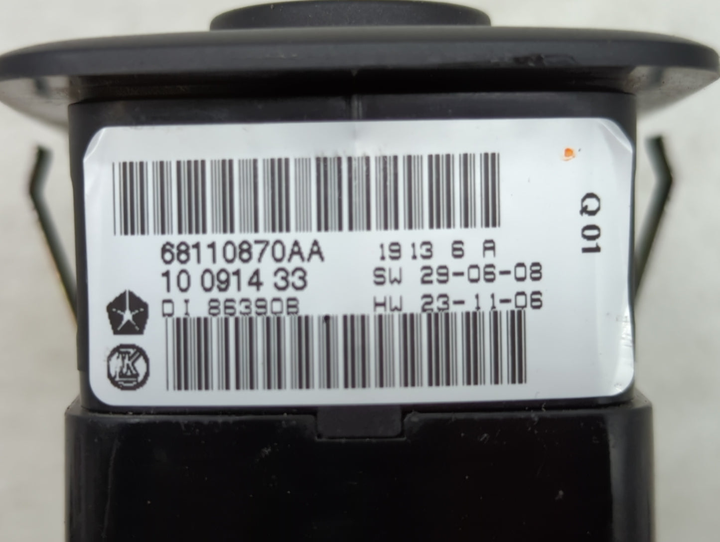 2012 Dodge Caravan Master Power Window Switch Replacement Driver Side Left P/N:68110870AB 68110871AA Fits Fits 2013 2014 201