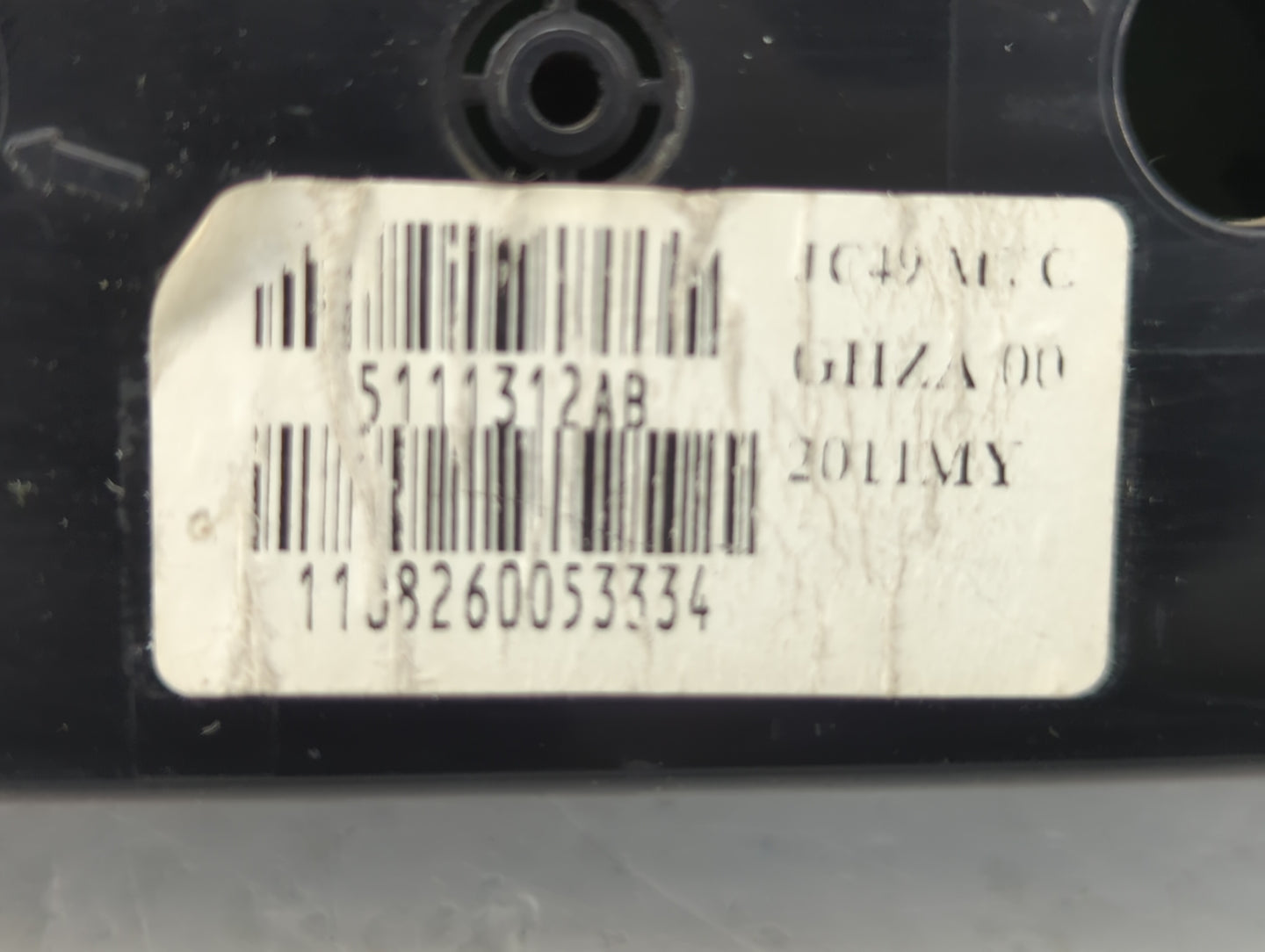 2012 Dodge Caravan Climate Control Module Temperature AC/Heater Replacement P/N:55111312AB 55111312AC Fits OEM Used Auto Par