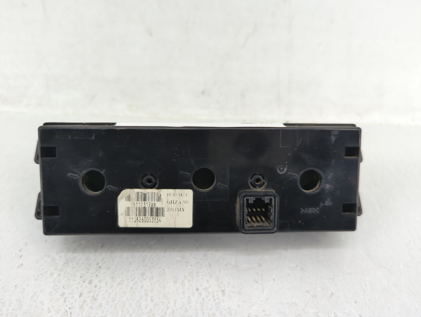 2012 Dodge Caravan Climate Control Module Temperature AC/Heater Replacement P/N:55111312AB 55111312AC Fits OEM Used Auto Par
