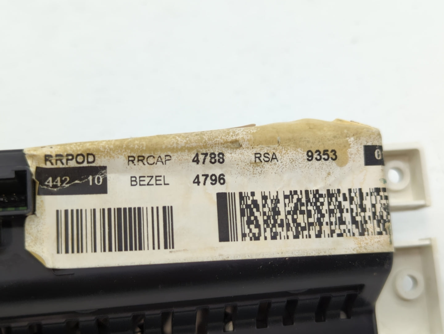 2012 Dodge Caravan Climate Control Module Temperature AC/Heater Replacement P/N:442-10 55111312AB Fits OEM Used Auto Parts -