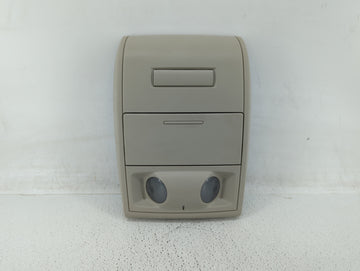 2012 Dodge Caravan Overhead Roof Console Light Beige - Oemusedautoparts1.com