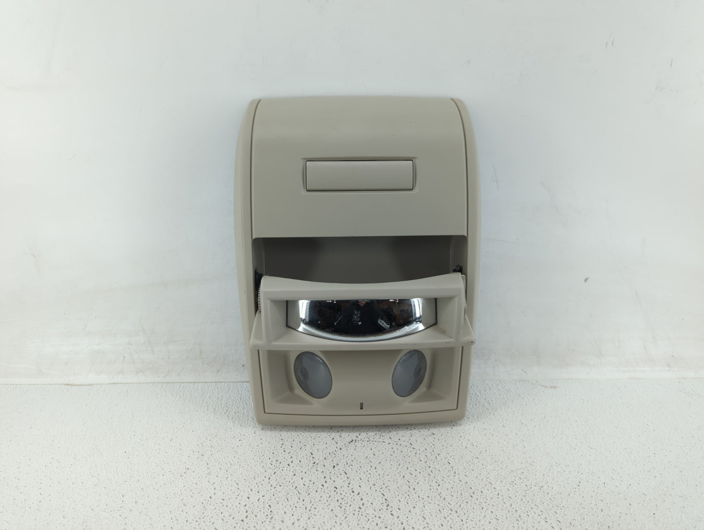 2012 Dodge Caravan Overhead Roof Console Light Beige - Oemusedautoparts1.com