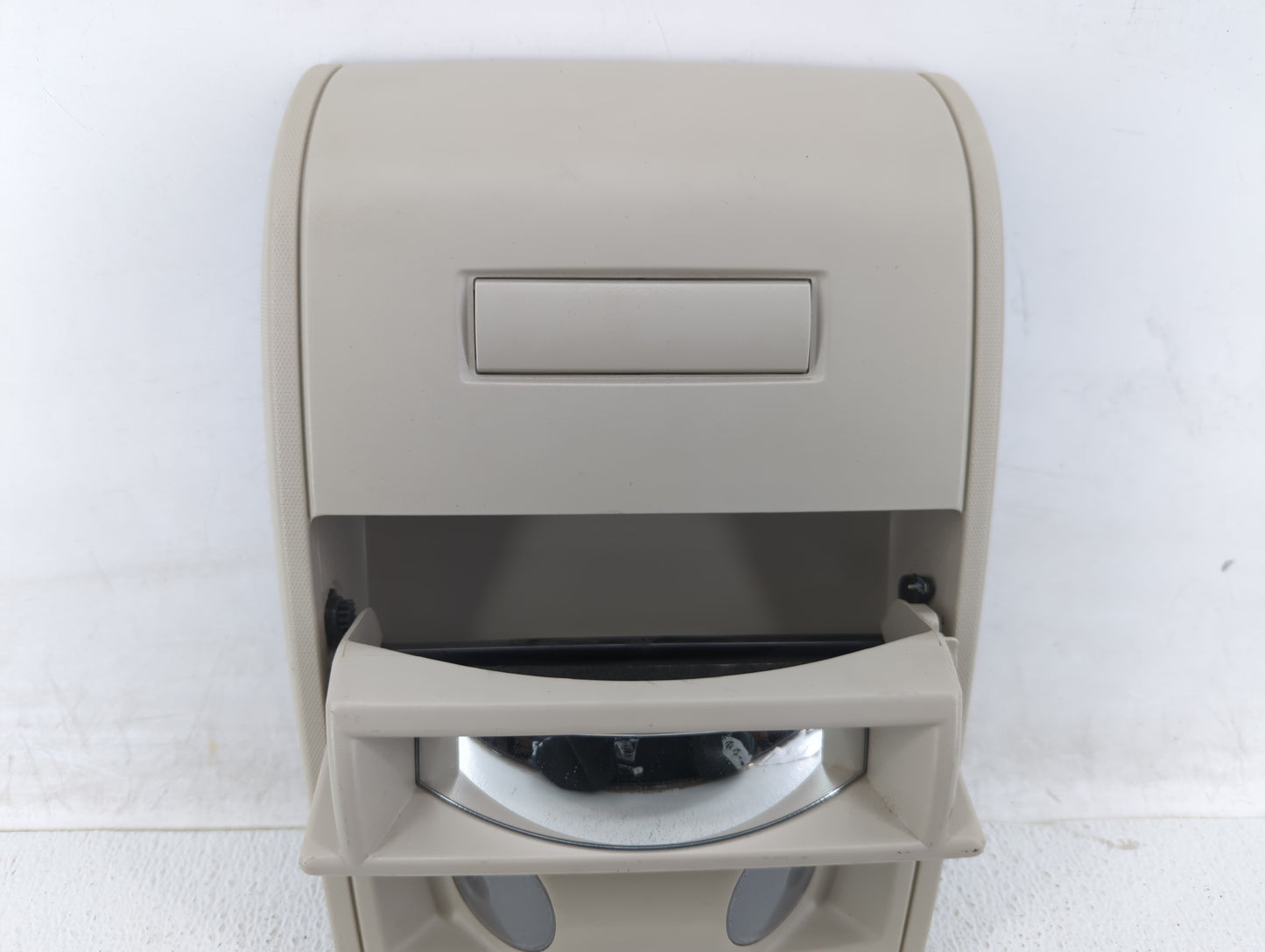 2012 Dodge Caravan Overhead Roof Console Light Beige - Oemusedautoparts1.com