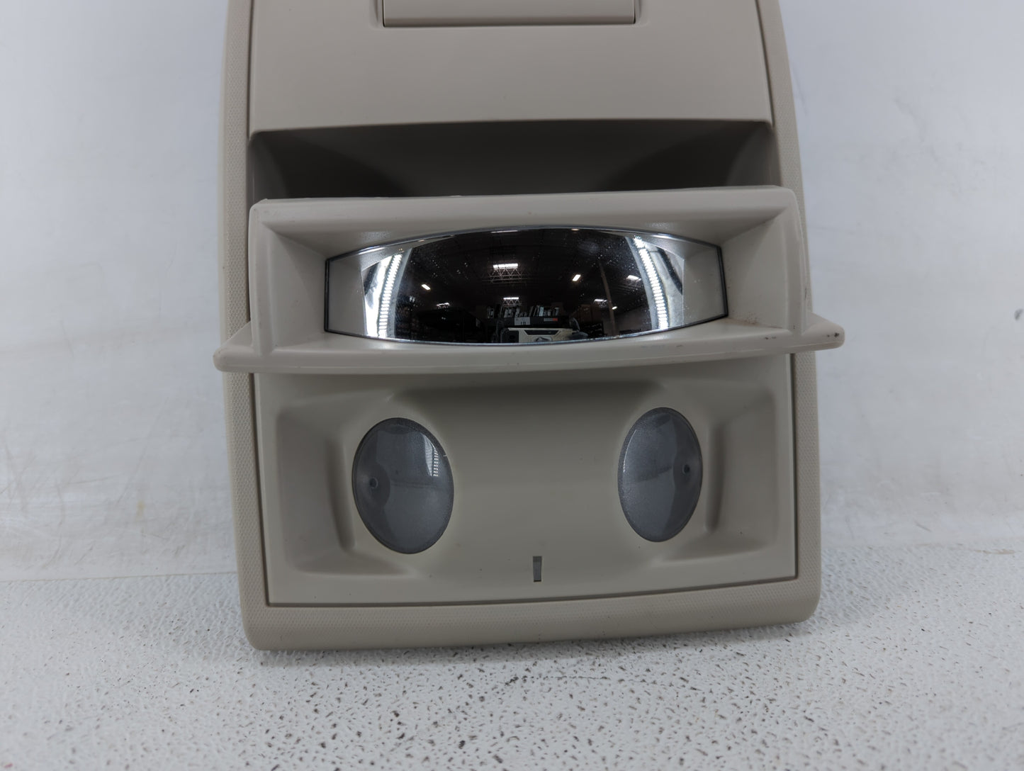 2012 Dodge Caravan Overhead Roof Console Light Beige - Oemusedautoparts1.com