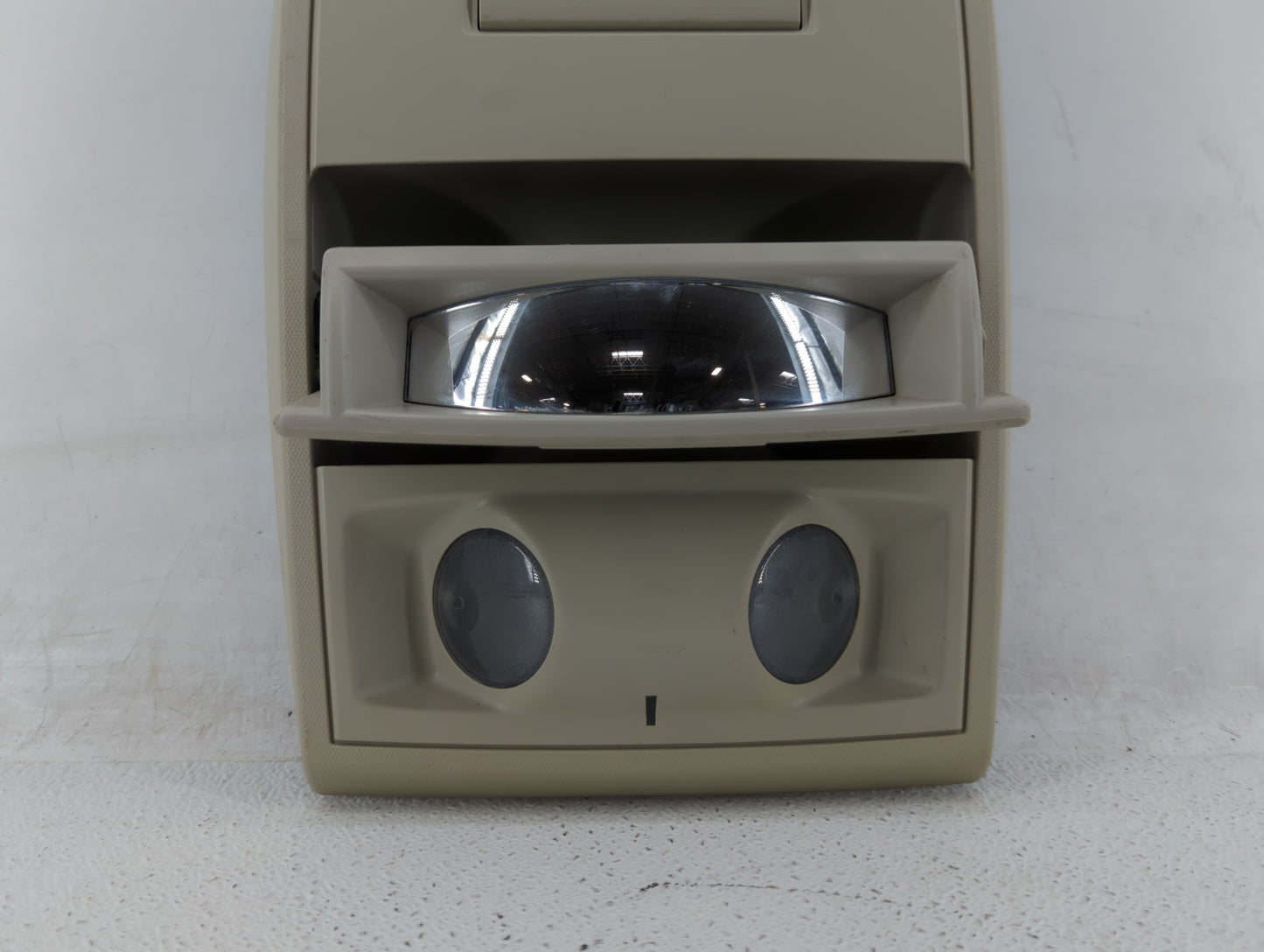 2012 Dodge Caravan Overhead Roof Console Light Beige - Oemusedautoparts1.com